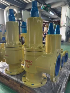 High Pressure Stainless Steel 316 Safety Relief Valve Pneumatic Cylinder CO2 Fire Suppression System