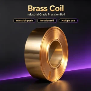 High Purity Brass Coils for Electronic Applications Custom Sizes