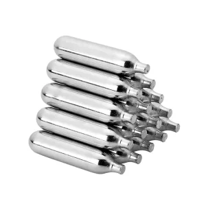 High Quality 12g Steel CO2 Gas Cartridge Disposable Cylinder 60Bar Pressure for Aquarium Fish Tank Oxygen Supply Aquatic Plant