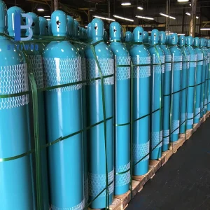 High Quality 40L 50L Industrial Gas Aluminum Cylinders Helium Argon Nitrogen Gas Tanks DOT CE Certificate Best Offer