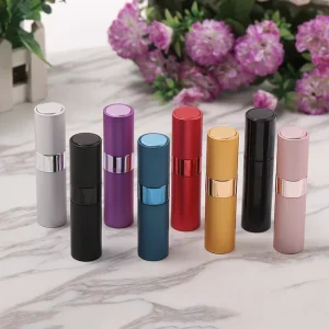 High Quality 8ml 10ml 15ml Perfume Bottle Aluminum Durable Metal Perfume Bottle Manufacture for Perfume Refill and Travel Bring