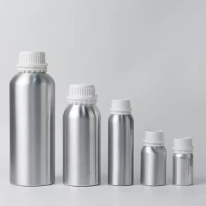 High Quality Aluminum Water Bottle Matte Silver Toner Aluminum Bottles 30 50 100 120 250ml Empty Metal Bottle With Screw Top