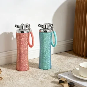High Quality Beautiful 11OZ Leak Proof BPA Free Vacuum Insulated Office Travel Cup Portable Made Titanium Material for Men Women