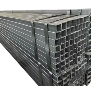 High Quality Black Iron square Tubes Metal square and Rectangular Steel Tube Box Pipe Prices Galvanized Pipe