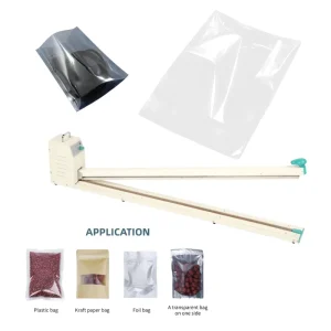 High Quality Durable Hand Sealer Pure Copper Transformer Hand Sealing Machine for Sealing Max Long 1000mm 100cm 40 Inch Big Bags