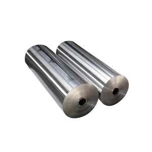 High Quality Food Grade 1000 Series Coated Aluminum Foil 45cm X 150m Thick Silver Foil Paper for Welding & Cutting