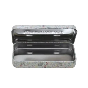 High Quality Food Grade Recyclable Tinplate Rectangular Pencil Case with Hinged Lid Candy Cookie Biscuit Chocolate Tin Box