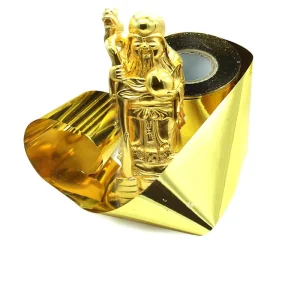 High Quality Gilding Gold Leaf Foil Roll 4 8cm Sheets Rolling Paper for Crafts Decoration