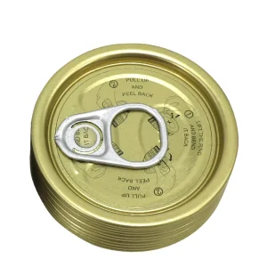 High Quality OEM Tinplate Can Lid Easy Open End Eco Friendly Portable Easy Open End Manufacturer