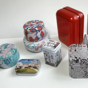 High Quality Packing Candy Food Gift Metal Box 105*80*60MM