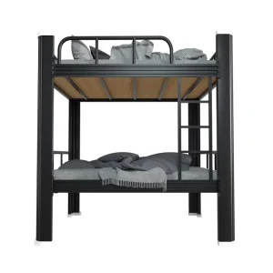 High Quality Steel School Student Dormitory Bunk Bed Apartment Rental House Double Loft Bed Stainless Steel Bunk Bed Adult