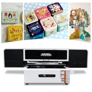 High Speed 6090 9060 UV Flatbed Printer With CCD Ricoh Gen6 Head 10 Color Ink Cylindrical Printing for Promotional Items