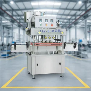 High-Speed Automatic Bottle Capping Machine 100 Bottles/Minute for Large Production Lines