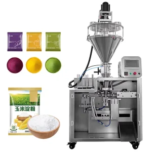 High Speed Automatic Electric PLC controlled Stand Pouch Filling Packing Machine for Food Beverage Coffee Powder Liquid