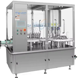 High Speed Automatic Glass Bottle Filling Capping Machine for Beverage & Food Servo Motor Control Monoblock Packaging Line