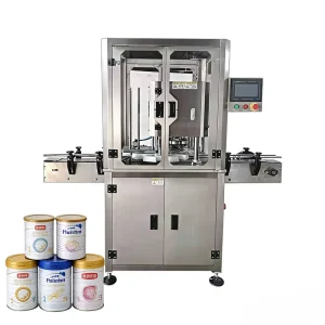 High-Speed Commercial Vacuum Sealing Machine for Paper, Plastic, and Metal Cans and Bottles for Food and Beverage Use