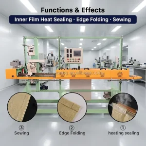 High-Speed Inner Bag Mouth-Closing Industrial Sewing Machine with Fully Automatic Heat Sealing