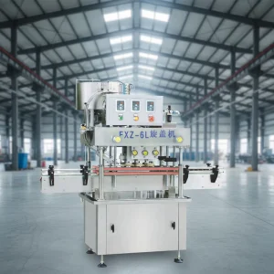 High-Speed Lid Capping Machine from Manufacturer with 1-Year Warranty