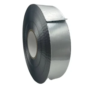 High Temperature Resistant Single Sided Aluminium Foil Adhesive Tape 50mm for Freezer