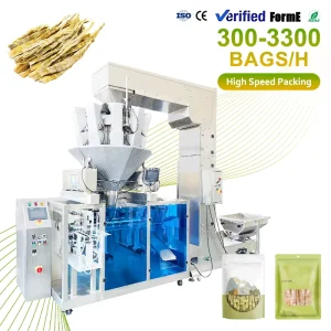 High precision Dried Bamboo Shoots Filling Machine Pre made Bag 3 4 Sides Seal Bag Doypack Packaging Machine