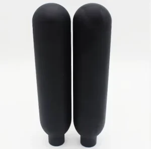 High-pressure carbon steel refillable gas cylinder