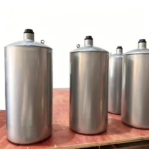 High quality 34.5 kg Bottle 99.999 Grade Silver Color Flask for Gold Mining and Metal Fabrication Products