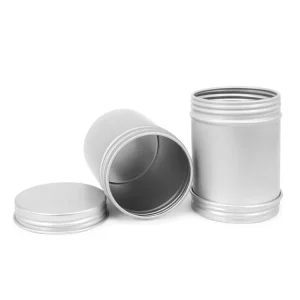 High quality Aluminum Containers From Chinese Factory Sturdy Metal Cans Specially for Hair Wax and Various Skincare Cream