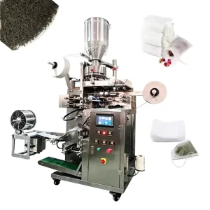 High speed Inner and Outer Tea Bag Filling and Sealing Machine Heat sealing square Tea Bag Packaging Machine for Small Bags