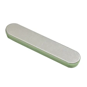 Hinged Silver Metal Tin Gift Box with Foam