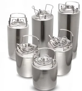 Home Brewing Equipment Stainless Steel Corny Keg for Beer Storage & Carbonation