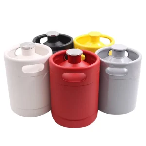 Home Brewing Stainless Steel Mini CO2 Dispenser Beer Keg 2L 4L 5L 10L Custom Logo
