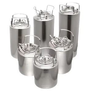 Homebrew Beer Corny Keg 6L 9L 10L 12L 15L 18.5L 24.5L 304 Stainless Steel Cornelius Keg