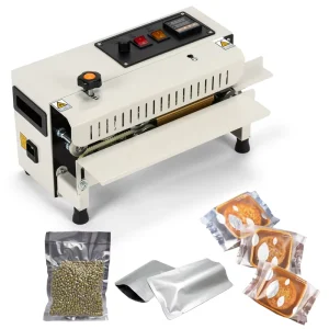 Horizontal Small Plastic Bag Packing Continuous Band Heat Sealer Machine Packaging Sealing Machine