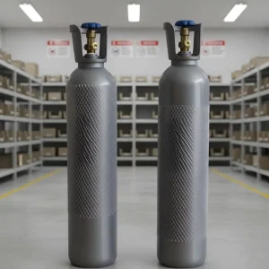Hospital-Use 2L/8L/10L/20L/30L/40L/50L TPED ISO 200 Bar Steel Gas Cylinders for O2/N2/Ar/CO2/Helium/Oxygen/Acetylene