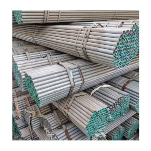 Hot Dip Galvanized Fence Steel Tube 25mm 32mm 40mm OD Wall 1.5-2.5mm Powder Coated Green Steel Pipe