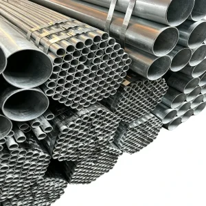 Hot Dip Galvanized GI Round Steel Pipe 20mm 1 Inch Carbon Steel Tube for Greenhouse Scaffolding Fence Agricultural Use