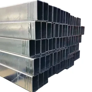 Hot Dip Galvanized Structural Tubular Gi Steel Tube 75*75*6m Square Pipe Tubing JIS Certified EMT Pipe ERW Technique Welding
