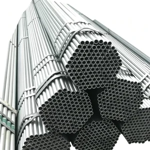 Hot Dipped Galvanized Round Pipe 25mm 0.6mm GI Steel Tube for Greenhouse Structure and Farm Projects
