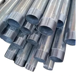 Hot-Dipped Galvanized Threaded Steel Pipe 48.3mm x 3.5mm 3m/6m
