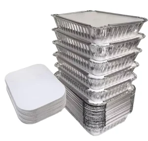 Hot Disposable Bake Pan Baking Pan Food Aluminum Containers Foil Trays 8011