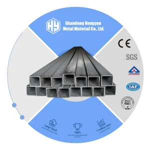 Hot Rolled Welded ERW Q345 Carbon Steel Square Tube 180x180mm 6m 12m Hollow Structural Pipe