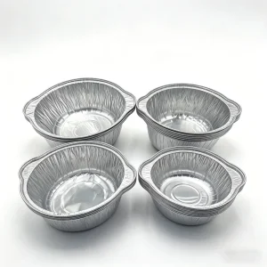 Hot Sell Aluminum Foil Pot Disposable Tin Foil Pans with Lids Food Container for Vacation Trips Camping Baking Heating Cooking