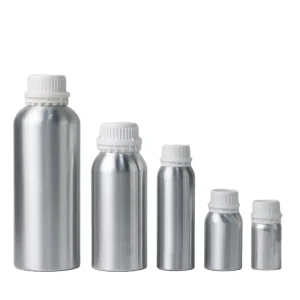 Hot Selling Aluminum Essential Oil Bottle Frosted for Body Care with Custom logo