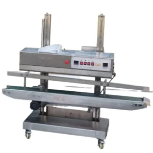 Hot Selling Commercial Plastic Film Big Large Heavy Bag Stand up Pouch Vertical Sealing Machine With Code Printer Heat Sealer