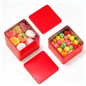 Hot Selling Wedding Favor Tinplate Tea Tins Custom Printed Metal Cans for Jin Jun Mei Longjing Tea Candy
