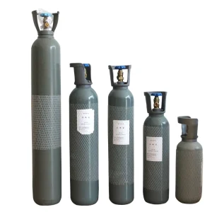 ISO Certified Industrial Gas High Pressure Alloy Steel Cylinders 140mm Diameter 670mm Height 6.7L Volume 20 60C Ambient