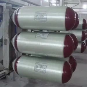 ISO11119 Certified High Pressure Steel Cylinder 200Bar CNG Natural Gas Tank for Vehicles