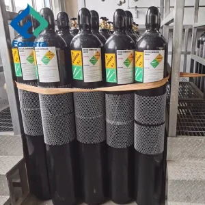 ISO9808 3 Certified 40Liter 6m3 40L 150Bar Empty Steel Oxygen Cylinders High Quality Gas Bottles with QF Valve