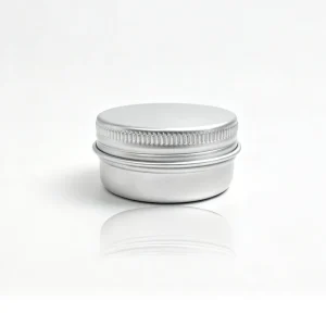 In Stock Round Aluminum Tin Box Empty Metal Container for Lip Balm Cream Candle Cosmetic Packaging
