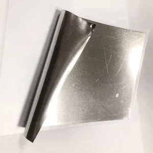 Indium Foil Sheets, Strips, Plates, Pellets and Beads, 0.05 mm and 0.1 mm Thickness